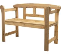 Banc de jardin en pin - 125 x 40 cm - Banc de jardin en bois