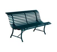Banc de jardin FERMOB Louisiane - Bleu Acapulco