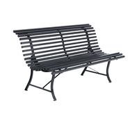 Banc de jardin FERMOB Louisiane - Carbone