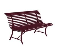 Banc de jardin FERMOB Louisiane - Cerise Noire