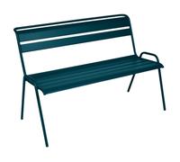 Banc de jardin FERMOB Monceau - Bleu Acapulco