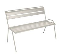 Fermob - Banc avec dossier Gris