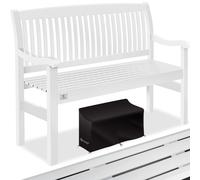 Banc de jardin KESSER® en bois, banc public résistant aux intempéries, pour 3 à 4 personnes, capacité de charge de 320 kg, avec housse incluse