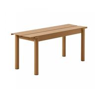 Banc de jardin Linear Steel 110cm LxWxH 110x39x45.5cm