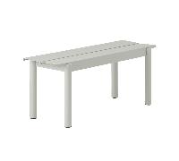 Banc de jardin Linear Steel 110cm LxWxH 110x39x45.5cm