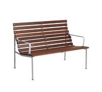 HAY Banc Lounge Traverse Lounge avec accoudoirs Oiled ash