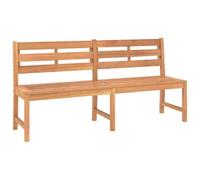 Banc De Jardin Meuble De Patio D'extérieur Terrasse 180 Cm Bois De Teck Solide Helloshop26 02_0011271 Multicolore