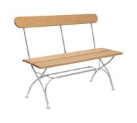 Banc de jardin pliable Bryggeri 120cm WxHxD 120x88x50cm