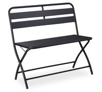 Relaxdays Banc de jardin pliable 2 sièges