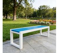 Banc de jardin résistant aux intempéries pour 2 à 3 personnes, 100/120/150 cm, pour extérieur, balcon, jardin, terrasse, parc et auberges