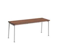 Banc de jardin Traverse 114cm aluminium base