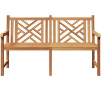 Banc de jardin vidaXL 150 x 60 x 90 cm en teck massif