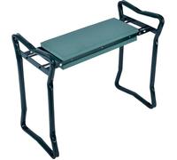 Banc de Jardinage Pliable, Assis ou Agenouillé, Mousse EVA, 58 x 28 x 48 cm, Vert