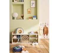 Banc de rangement 3 compartiments YEL blanc TU