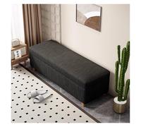 Banc de rangement ottoman, long coffre de rangement en tissu, design moderne du milieu du siècle pour le salon, durable et élégant, idéal pour l'organisation et la décoration