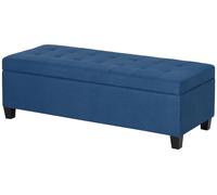 Banc de rangement spacieux, idéal comme banc d'entrée, avec un revêtement confortable