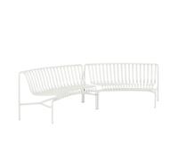 Banc de Salle à Manger HAY Palissade Park, Ensemble de 2 pour Débutant, Blanc Crème