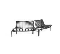 Banc de Salle à Manger HAY Palissade Park Out/Out pour Débutant, Lot de 2, Anthracite