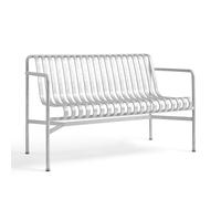HAY Banc Palissade Dining avec accoudoirs Hot galvanized