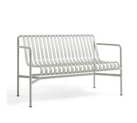 HAY Banc Palissade Dining avec accoudoirs Sky grey