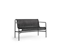 HAY Banc Dining Palissade Cord avec accoudoirs HAY Anthracite