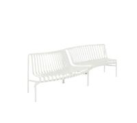 HAY Banc de parc Dining Palissade in-out Cream white