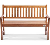 Banc d'extérieur 50 en bois Banc de jardin 800 lb Parc Patio Cour Porche Banc
