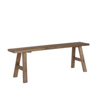 Banc en bois Bold - L108 x l29,5 x H36,5 cm - Bois recyclé - Marron - Mica Decorations