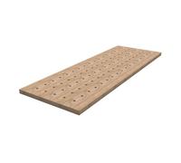 Banc en bois dur 610 mm x 1727 mm avec plateau perforé - KREG - HWBT-6824-DH