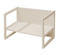 Table Convertible En Banc Évolutif À 2 Hauteurs D'assise Beige TU