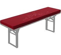 Banc imperméable de 5 cm d'épaisseur en mousse pour table de jardin, table et coussin de 120 x 30 cm pour terrasse et terrasse