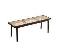NORR11 Banc Le Roi Chêne Fumé Foncé