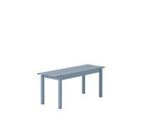 Muuto Banc Linear steel bench 110x34 cm Pale blue