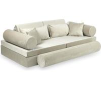 Banc Montessori Luxe - Velours Ecru