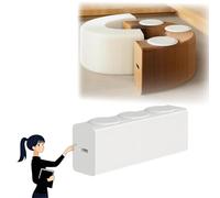 Banc pliable en papier kraft avec 3 coussins, tabouret en nid d'abeille pouvant supporter 200 kg, chaise accordéon portable pour salon, salle à manger, bureau