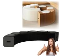 Banc pliable en papier kraft avec 3 coussins, tabouret en nid d'abeille pouvant supporter 200 kg, chaise accordéon portable pour salon, salle à manger, bureau