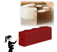 Banc pliable en papier kraft avec 3 coussins, tabouret en nid d'abeille pouvant supporter 200 kg, chaise accordéon portable pour salon, salle à manger, bureau