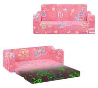 Banc pliable pour enfants, 2 en 1, avec effet phosphorescent