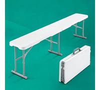 Banc pliable pour extérieur, tabouret de camping portable pour parc, terrasse, jardin, léger