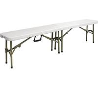 Banc pliant Bolero, blanc, 183 cm, 1 pièce
