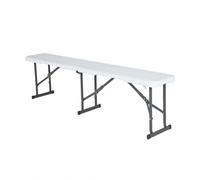 Banc pliant Lifetime en plastique