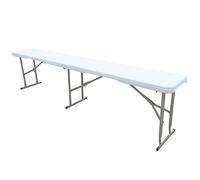Banc pliant WERKA PRO 182 cm gris