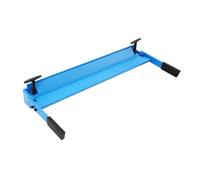 Banc Plieuse Manuelle Cintreuse, 630 mm Cintreuse Métal Manuelle, Épaisseur de Pliage 1-1,2 mm, Angle de pliage max. 120°, Pliage de tôle pour acier au carbone, Plaques de cuivre