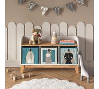Banc pour enfants Vitalispa Malia Blanc/Artisan 107.2x63.8cm, Model 58346