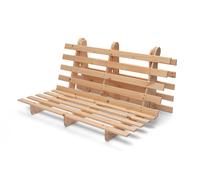 Banc pour futon 140x200 avec fonction de dépliage - Pascall Natura