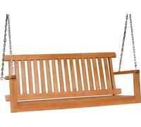 Banc suspendu, en eucalyptus , huilé