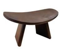 Banc, tabouret de méditation ergonomique et démontable en bois Marron G