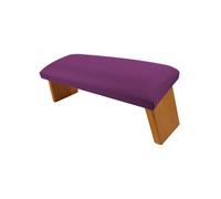 Banc, tabouret de méditation, yoga pliant en bois - Prune