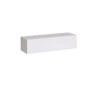 Banc TV Mural Design "Switch" 120cm Blanc