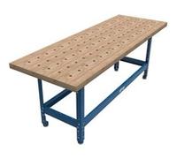 Banc universel avec plateau en bois dur 610 mm x 1727 mm avec trous pour plateau perforés - KREG - UBENCH-6824-DH Bois G